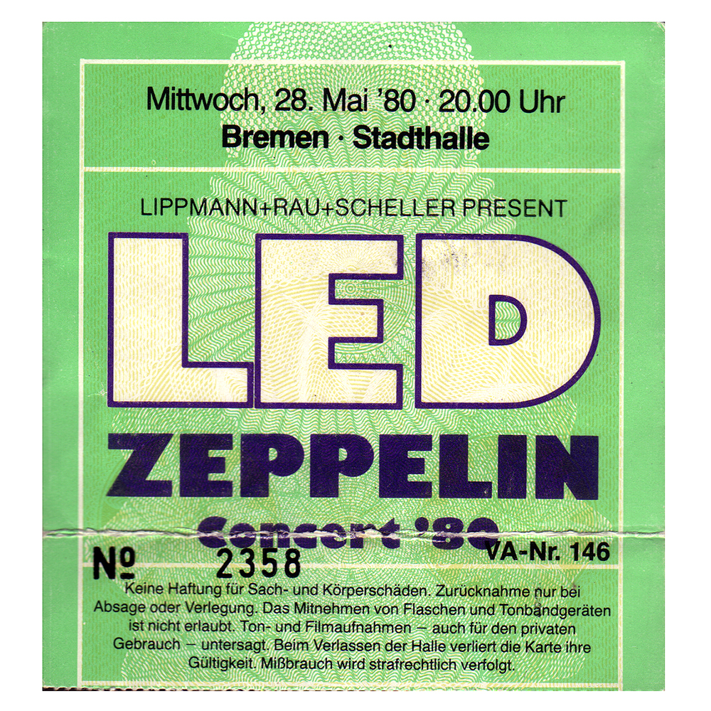 1980.06.23 Bremen, DE Zepfan