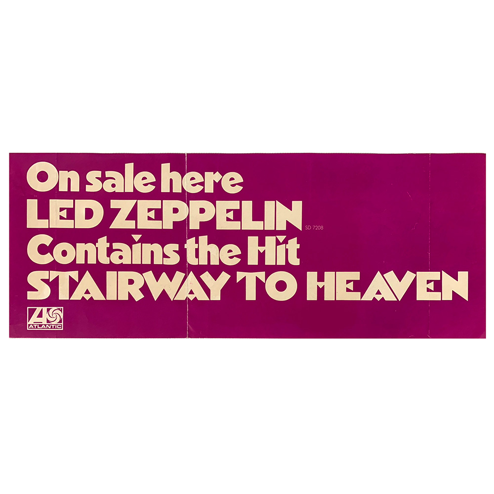 Led Zeppelin IV (1971) Sticker (USA) - Zepfan