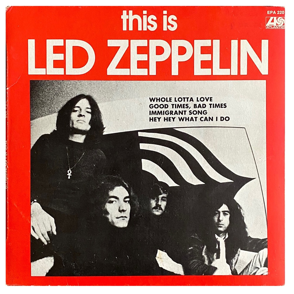 Single Australia (EPA220) This is Led Zeppelin (Test Pressing) Zepfan